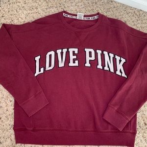 Pink sweatshirt